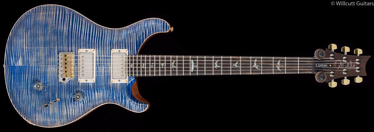 PRS Custom 24 Artist Package Faded Blue Jean Rosewood Neck (990) - Willcutt  Guitars