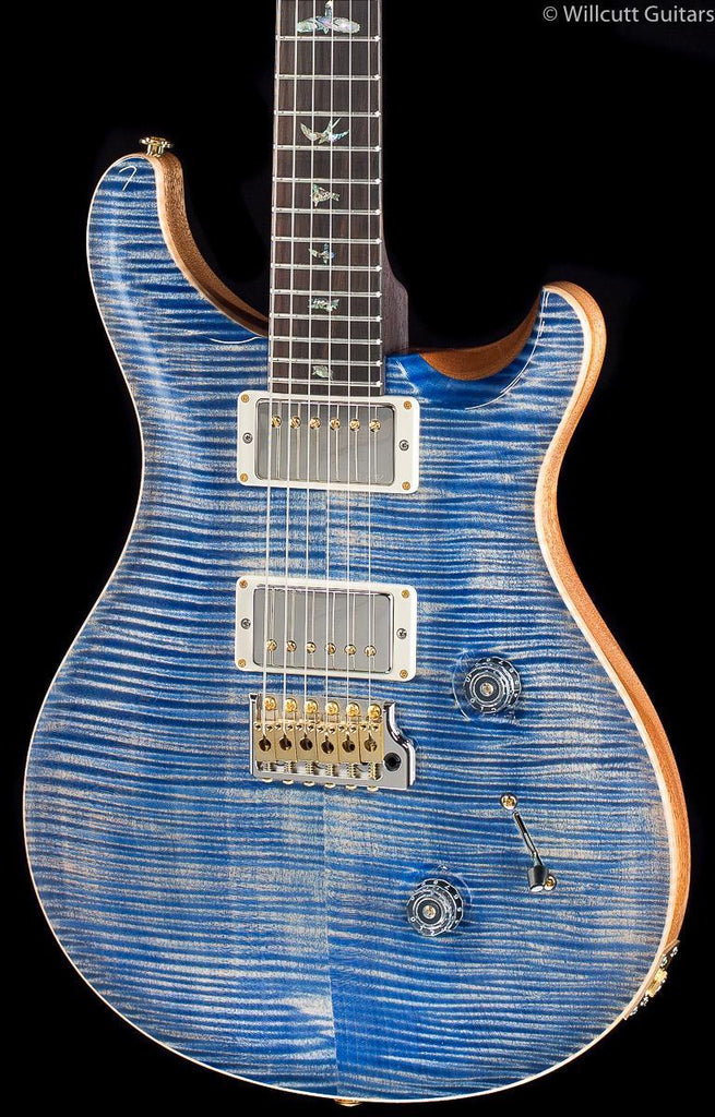 PRS Custom 24 Artist Package Faded Blue Jean Rosewood Neck (990) - Willcutt  Guitars