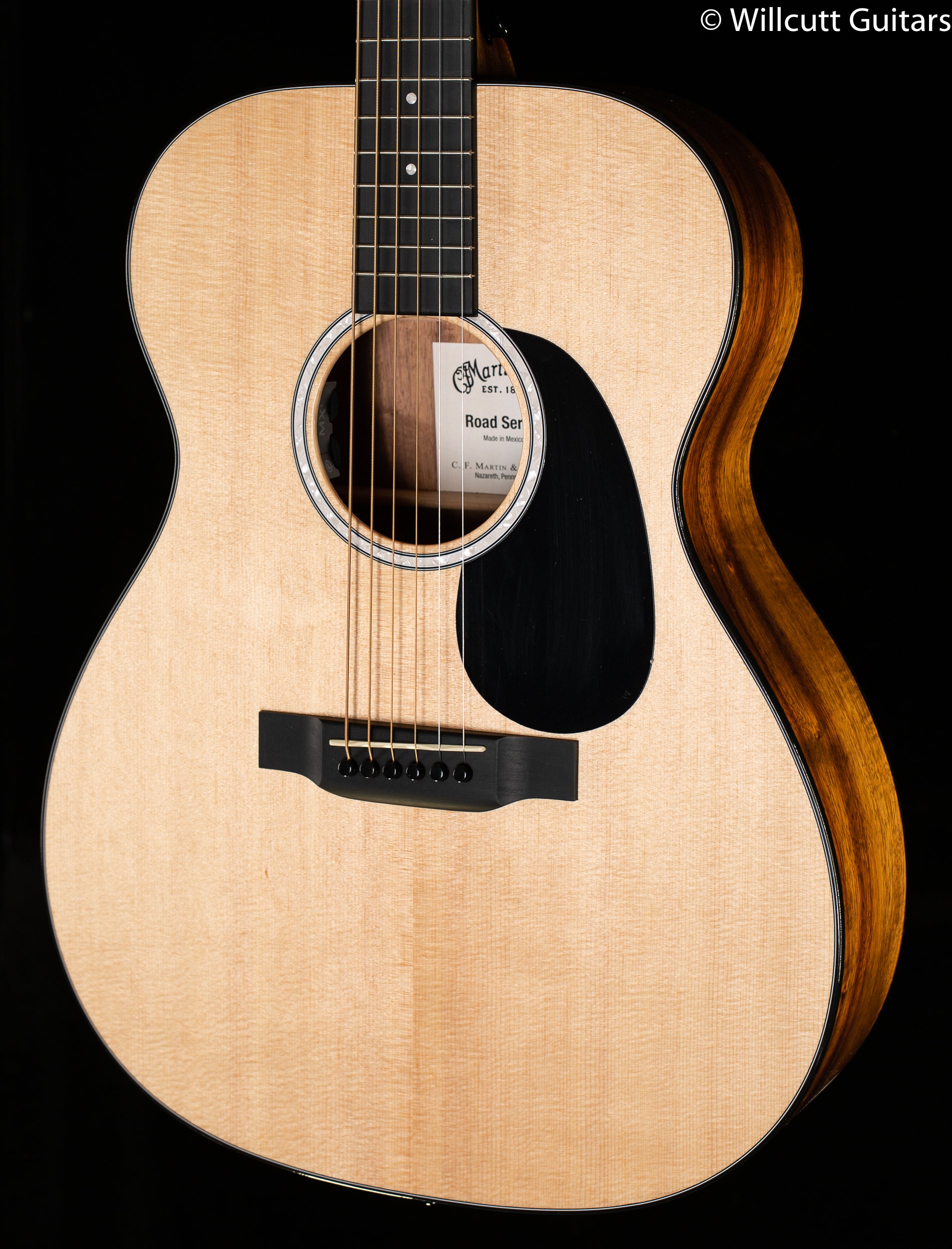 Martin 000-12E Full Gloss Sitka Koa (492) - Willcutt Guitars