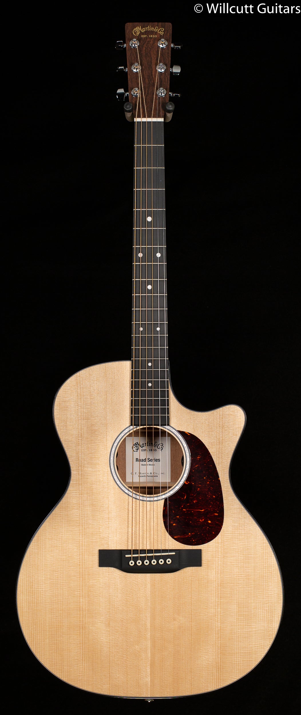 Martin GPC-11E Gloss Top Sitka/Sapele (914) - Willcutt Guitars