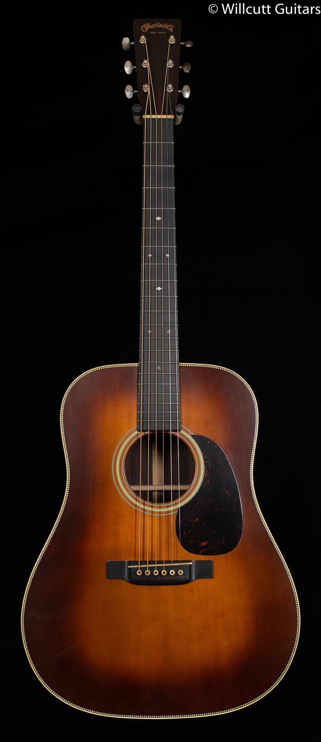 Martin Custom Shop Expert D-28 Authentic 1937 Stage 1 Aged Ambertone (260)