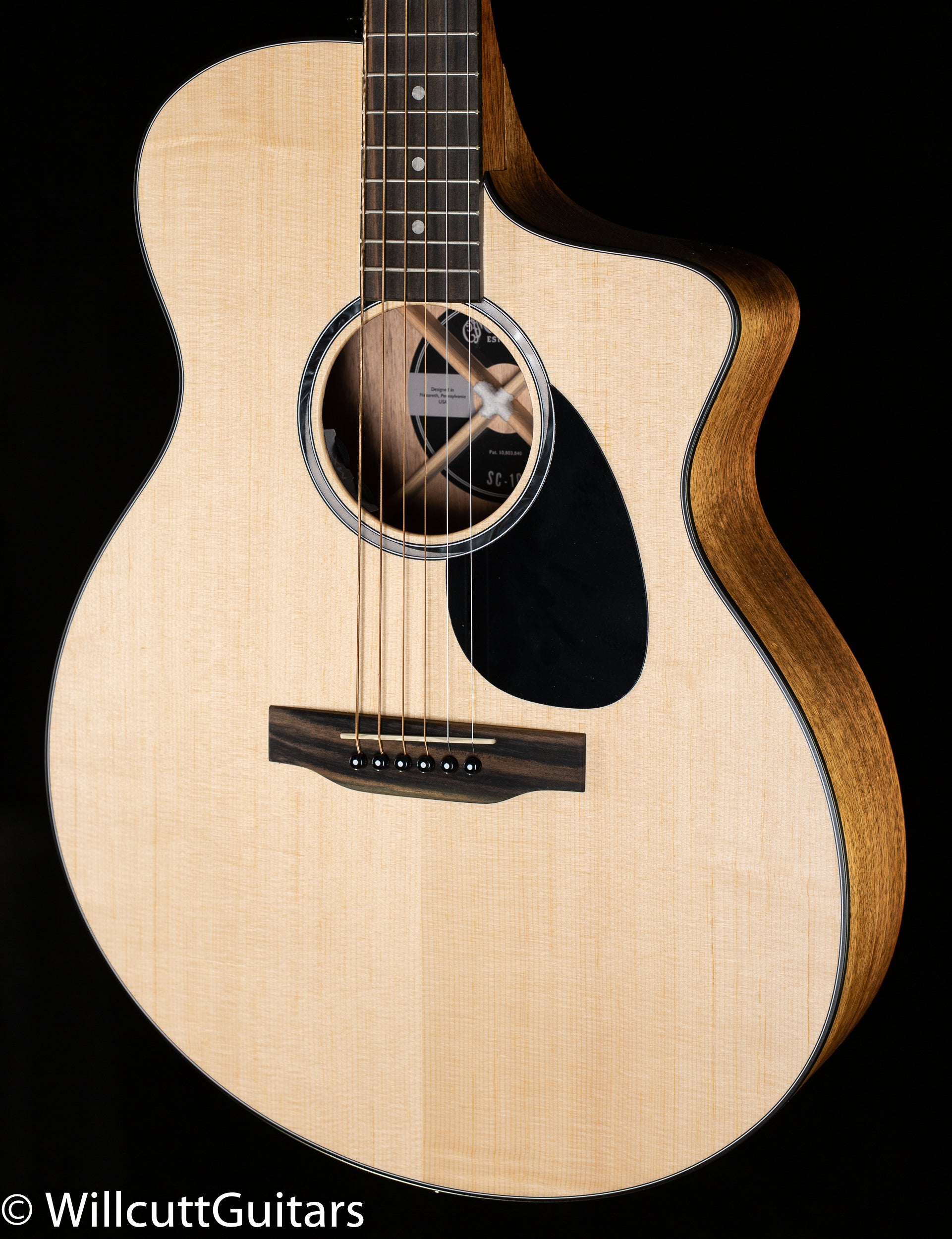 Martin SC-10E Satin Sitka Koa (835) - Willcutt Guitars