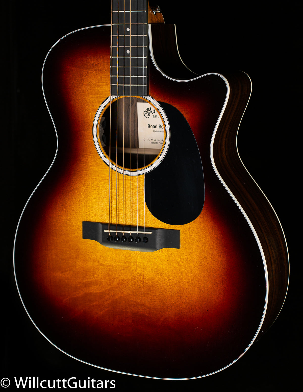 Martin GPC-13E Sunburst Sitka Ziricote (153)