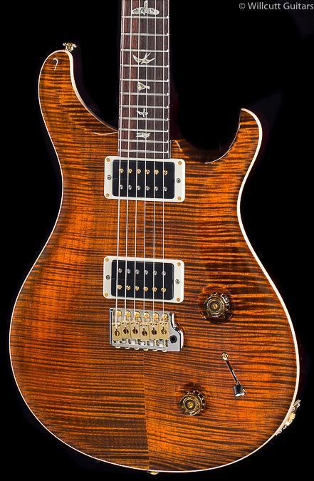 PRS Custom 22 Orange Tiger 10 Top (518)