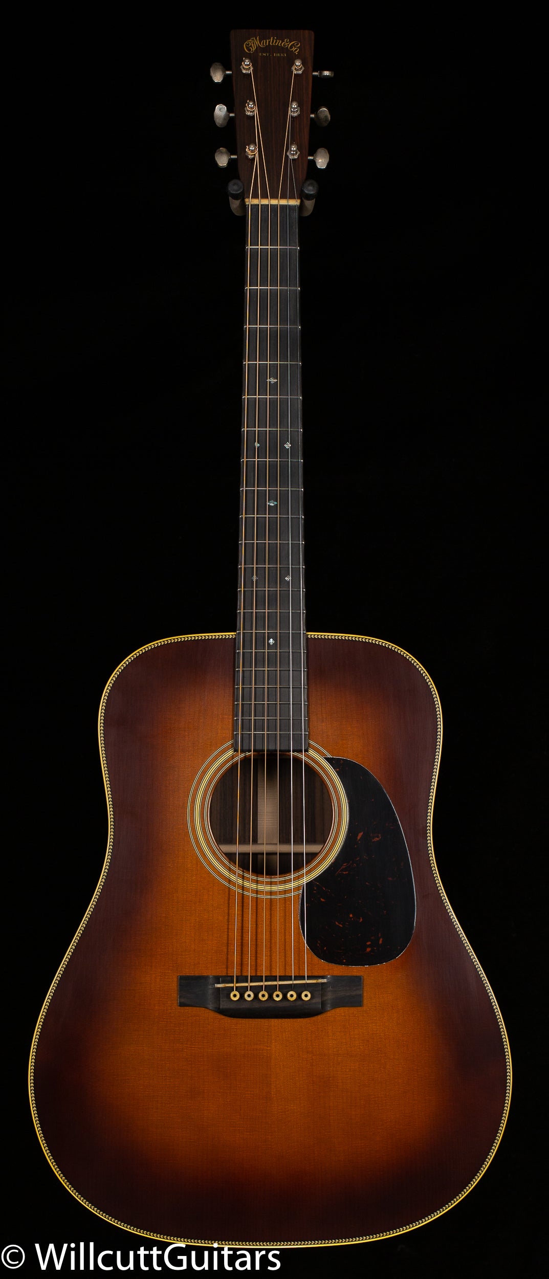 Martin Custom Shop Expert D-28 Authentic 1937 Stage 1 Aged Ambertone (801)