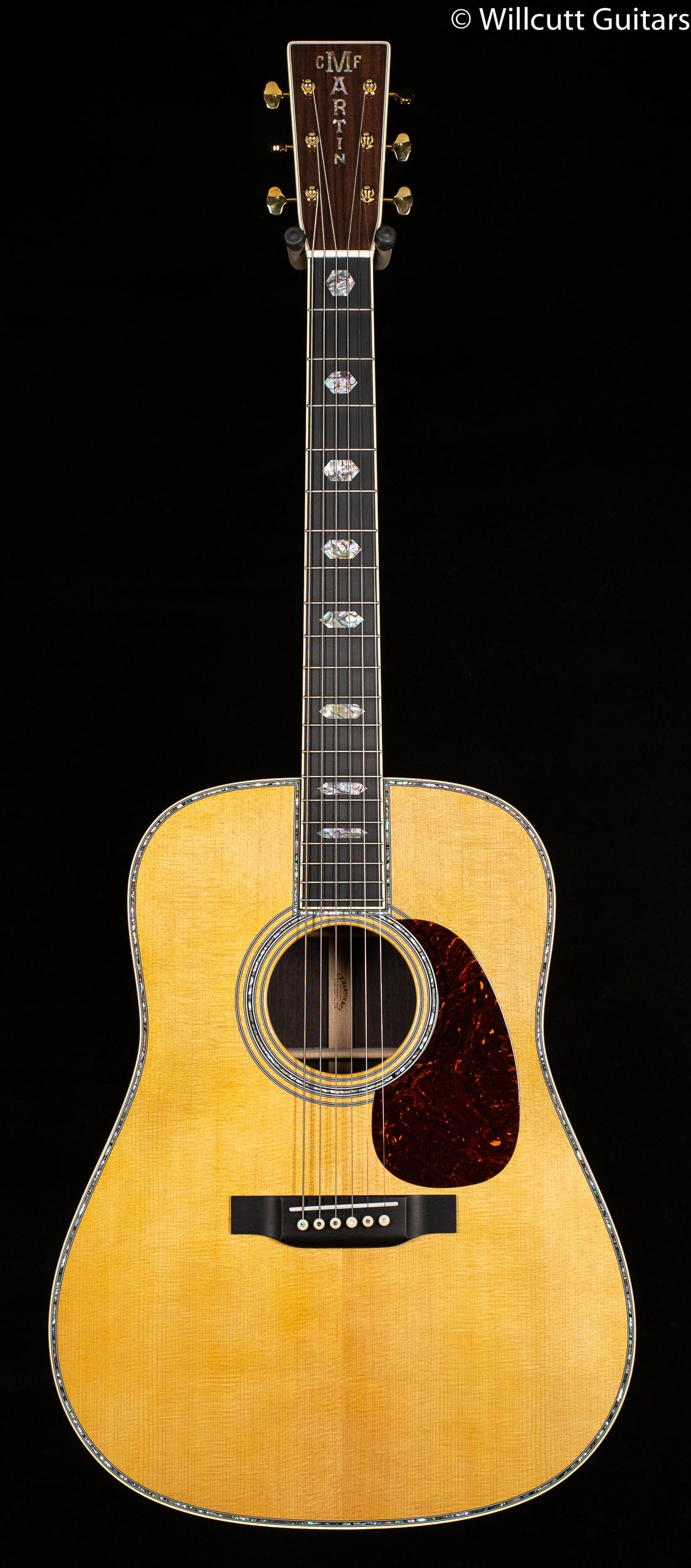 The MARTIN Ｄ-45 ｍore Platinum Martin D-45 Modern Deluxe Acoustic Guitar Natural