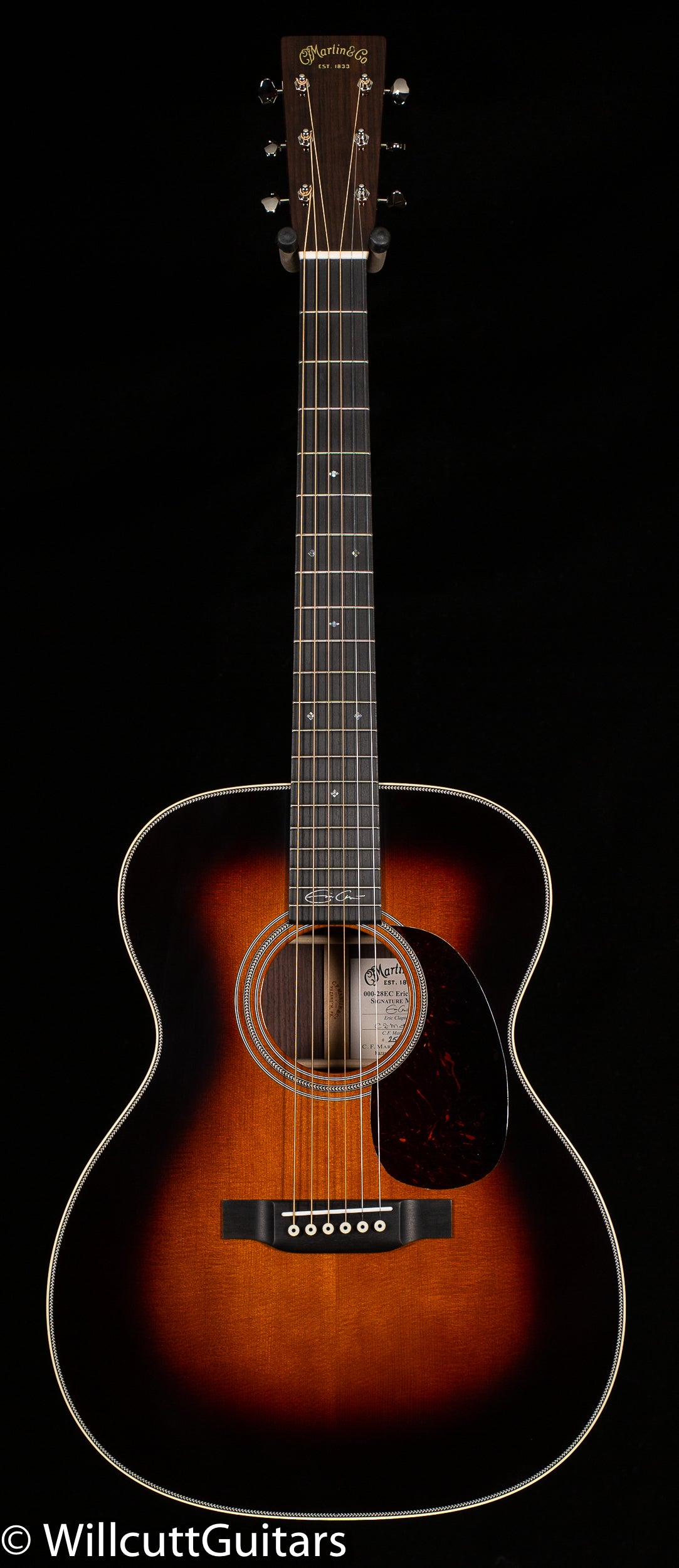 Martin 000-28EC Eric Clapton Sunburst (158) - Willcutt Guitars