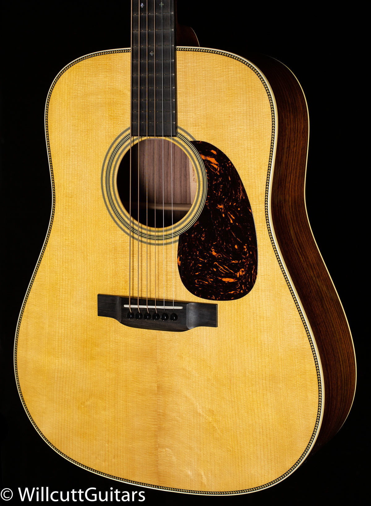 Martin Custom Shop Dreadnought 28 Style Adirondack Top & Bracing (161)