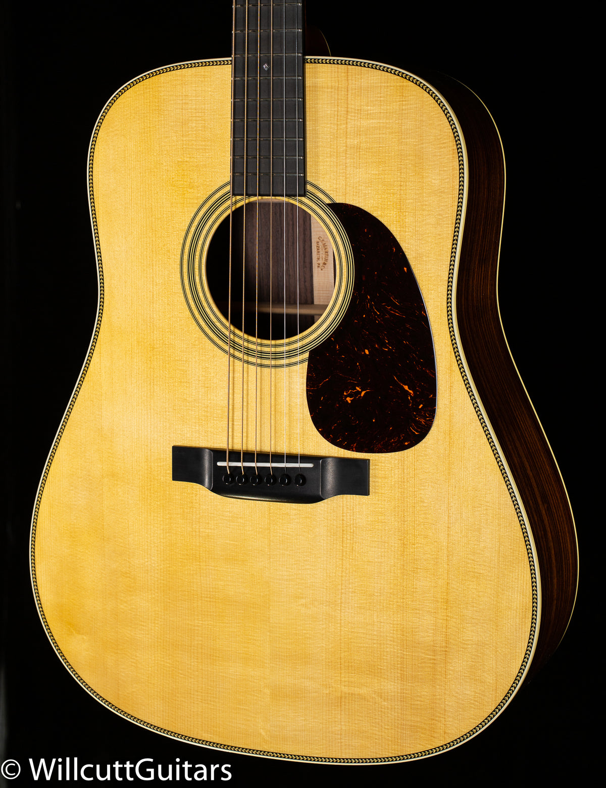 Martin Custom Shop Dreadnought 28 Style Adirondack Top & Bracing (163)