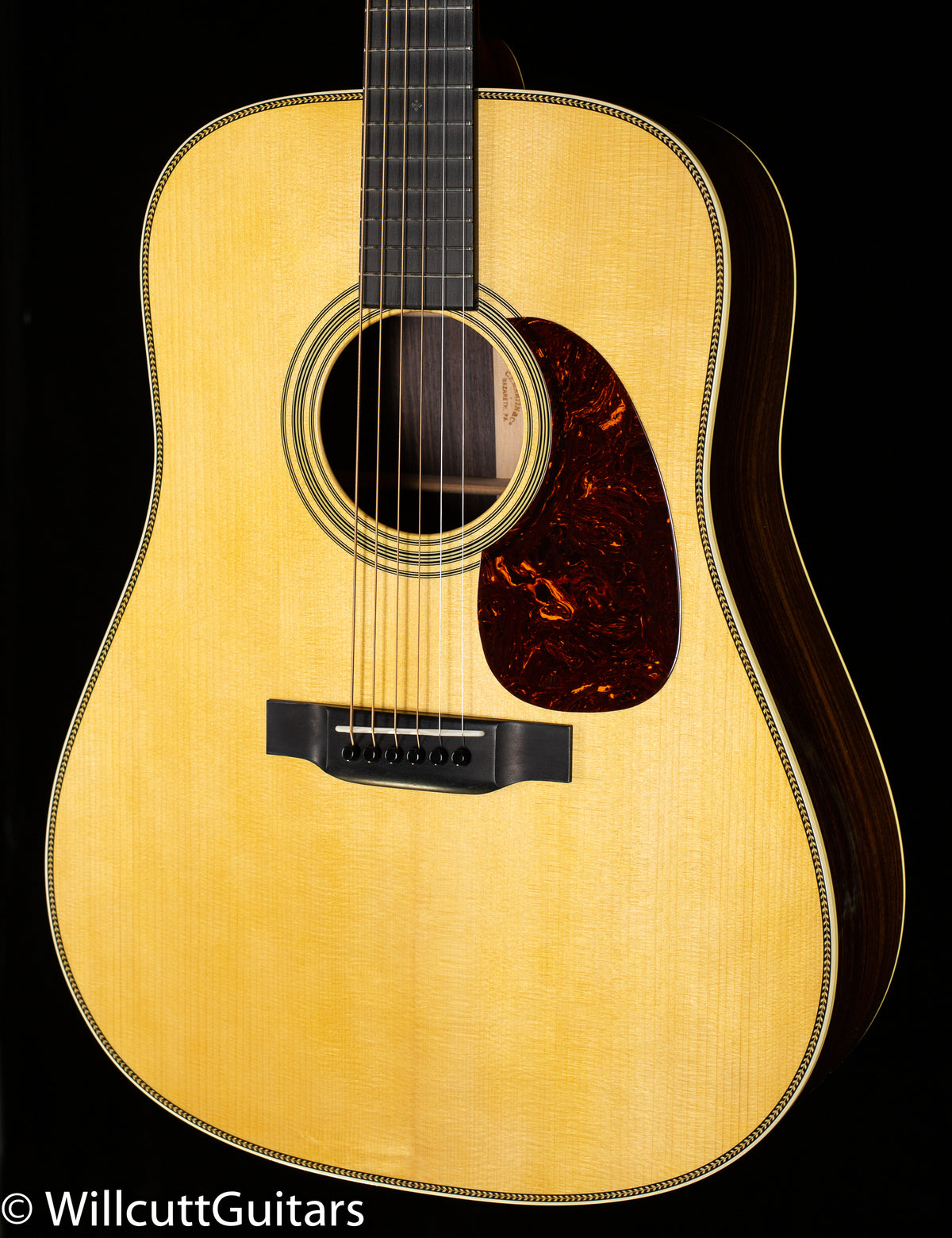 Martin Custom Shop Dreadnought 28 Style Adirondack Top & Bracing (164)