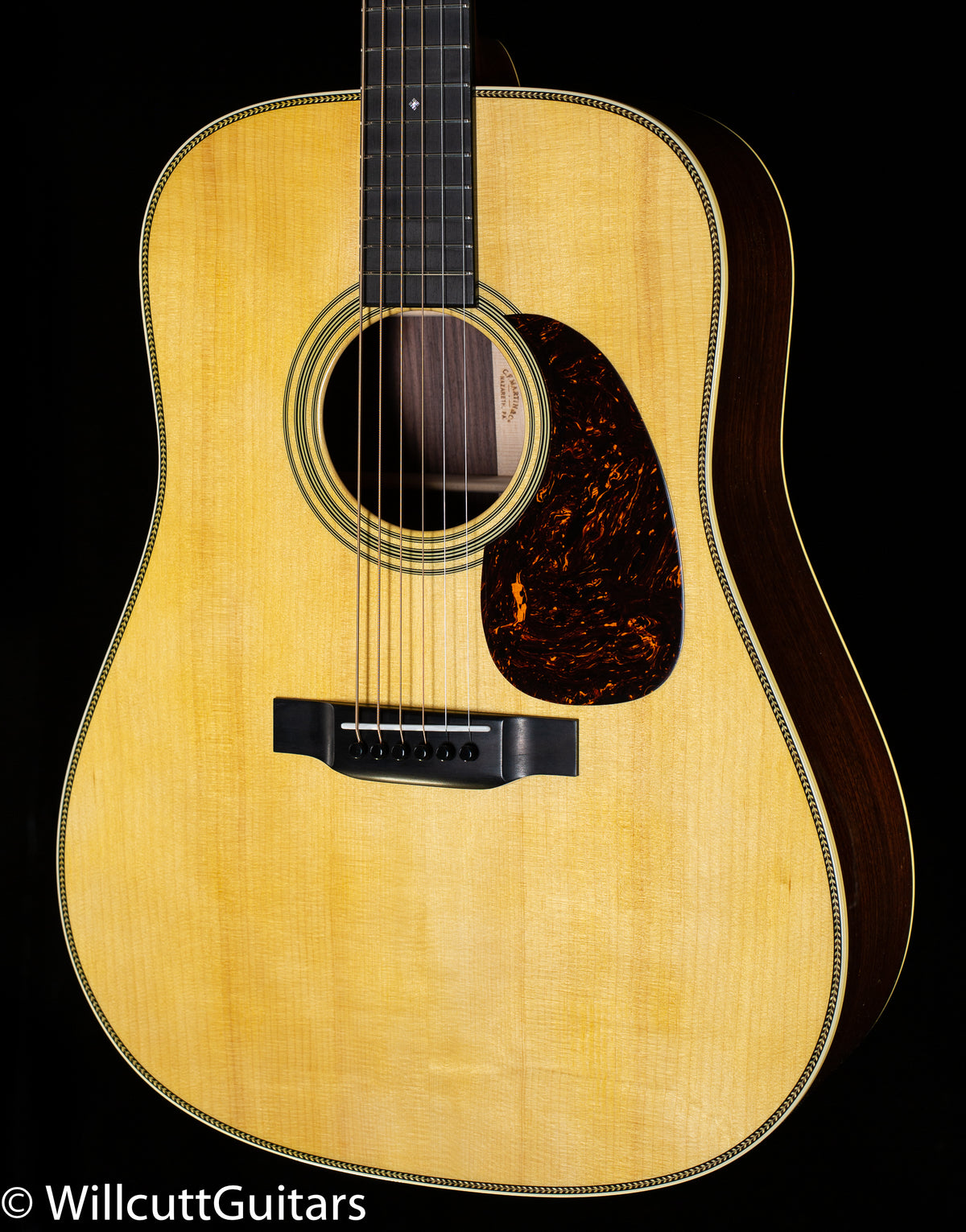 Martin Custom Shop Dreadnought 28 Style Adirondack Top & Bracing (166)