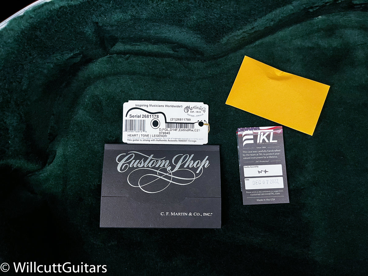 Martin Custom Shop Dreadnought 28 Style Adirondack Top &amp; Bracing (178)