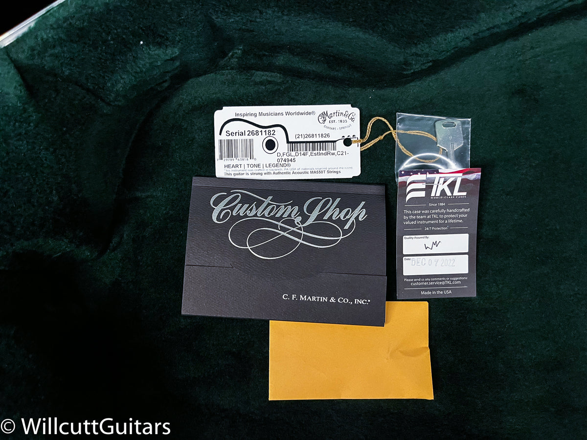 Martin Custom Shop Dreadnought 28 Style Adirondack Top &amp; Bracing (182)