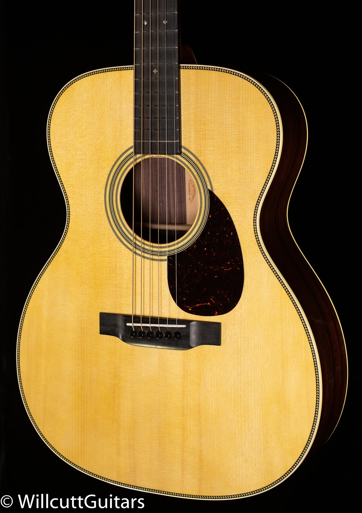 Martin Custom Shop OM 28 Style Adirondack Top & Bracing (183)