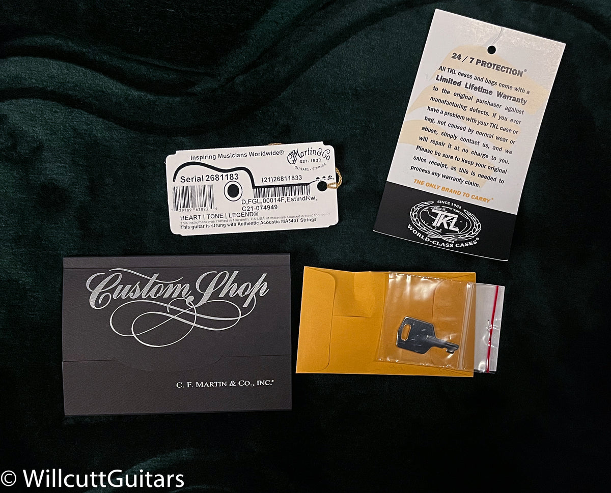 Martin Custom Shop OM 28 Style Adirondack Top & Bracing (183)