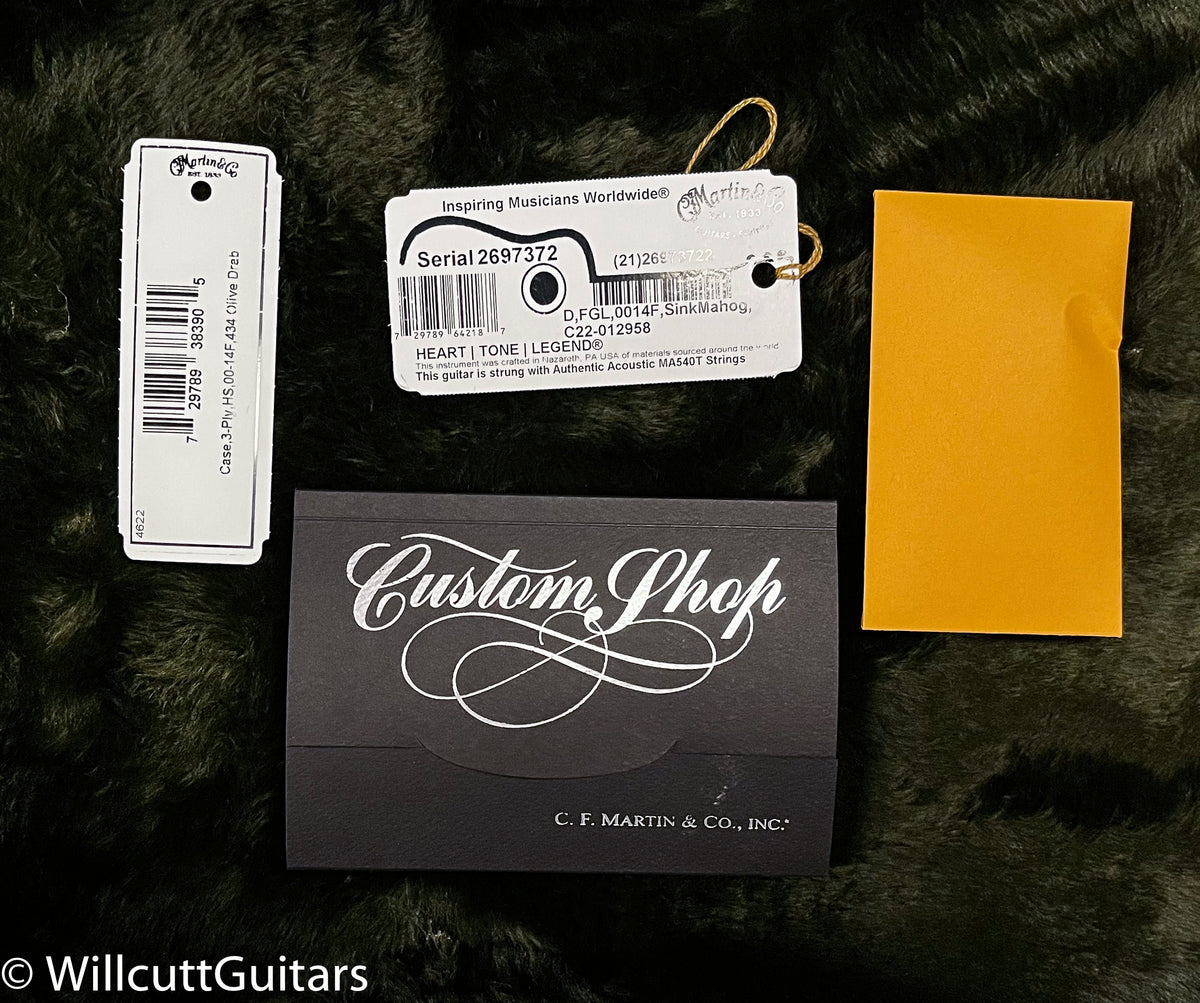 Martin Custom Shop 00 18 Style Sinker Mahogany/Adirondack VTS (372)