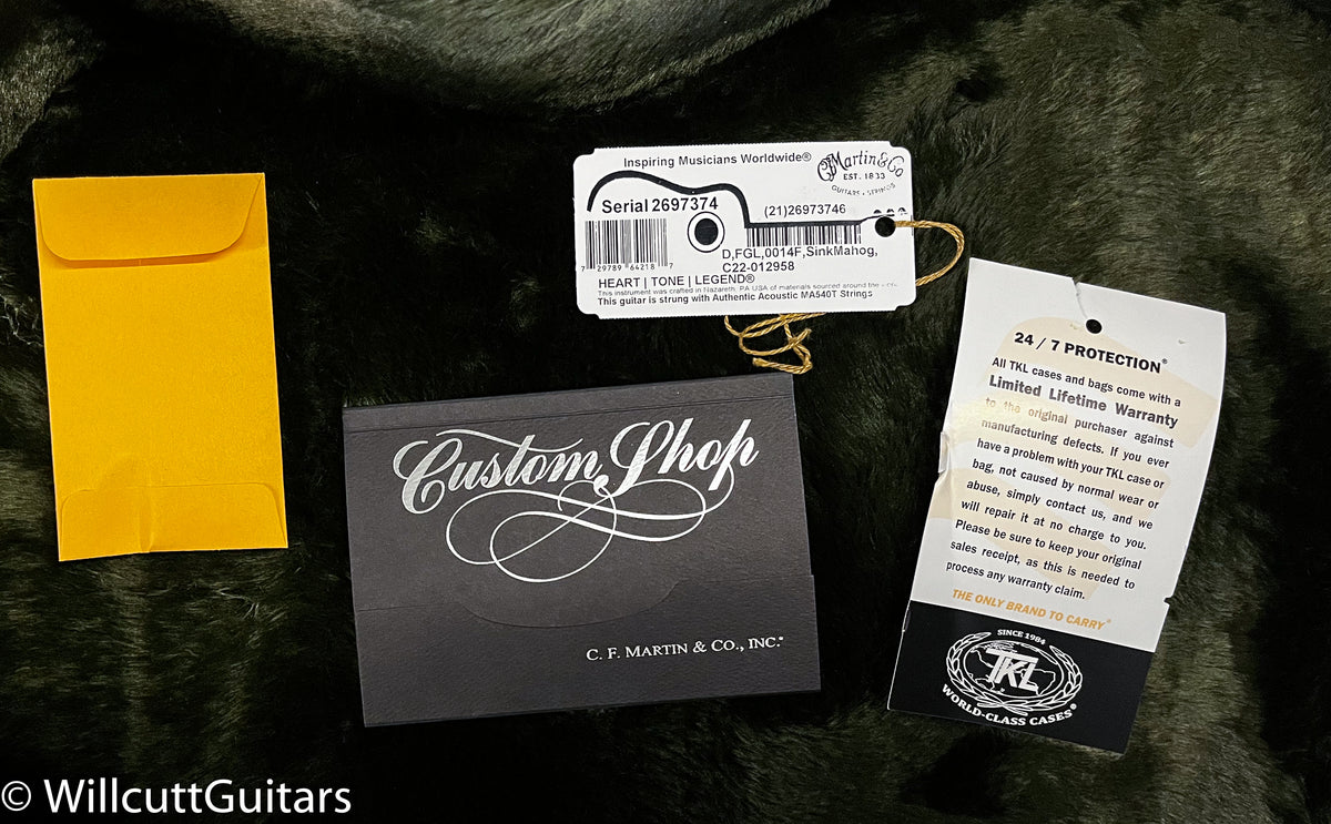 Martin Custom Shop 00 18 Style Sinker Mahogany/Adirondack VTS (374)