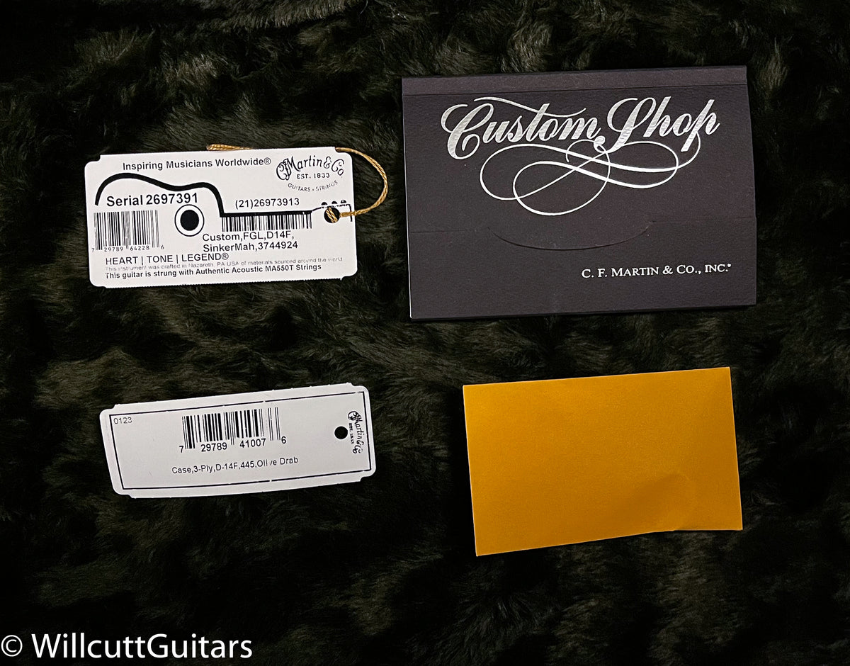 Martin Custom Shop Dreadnought 18 Style Sinker Mahogany/Adirondack VTS (391)