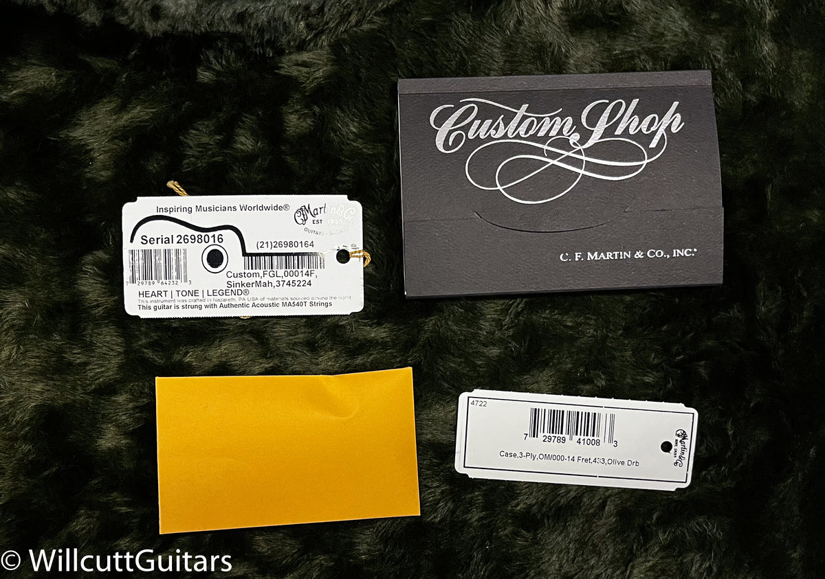 Martin Custom Shop 000 18 Style Sinker Mahogany (016)