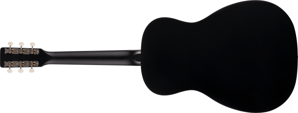 Gretsch G9520E Gin Rickey Acoustic/Electric with Soundhole Pickup, Walnut Fingerboard, Smokestack Black