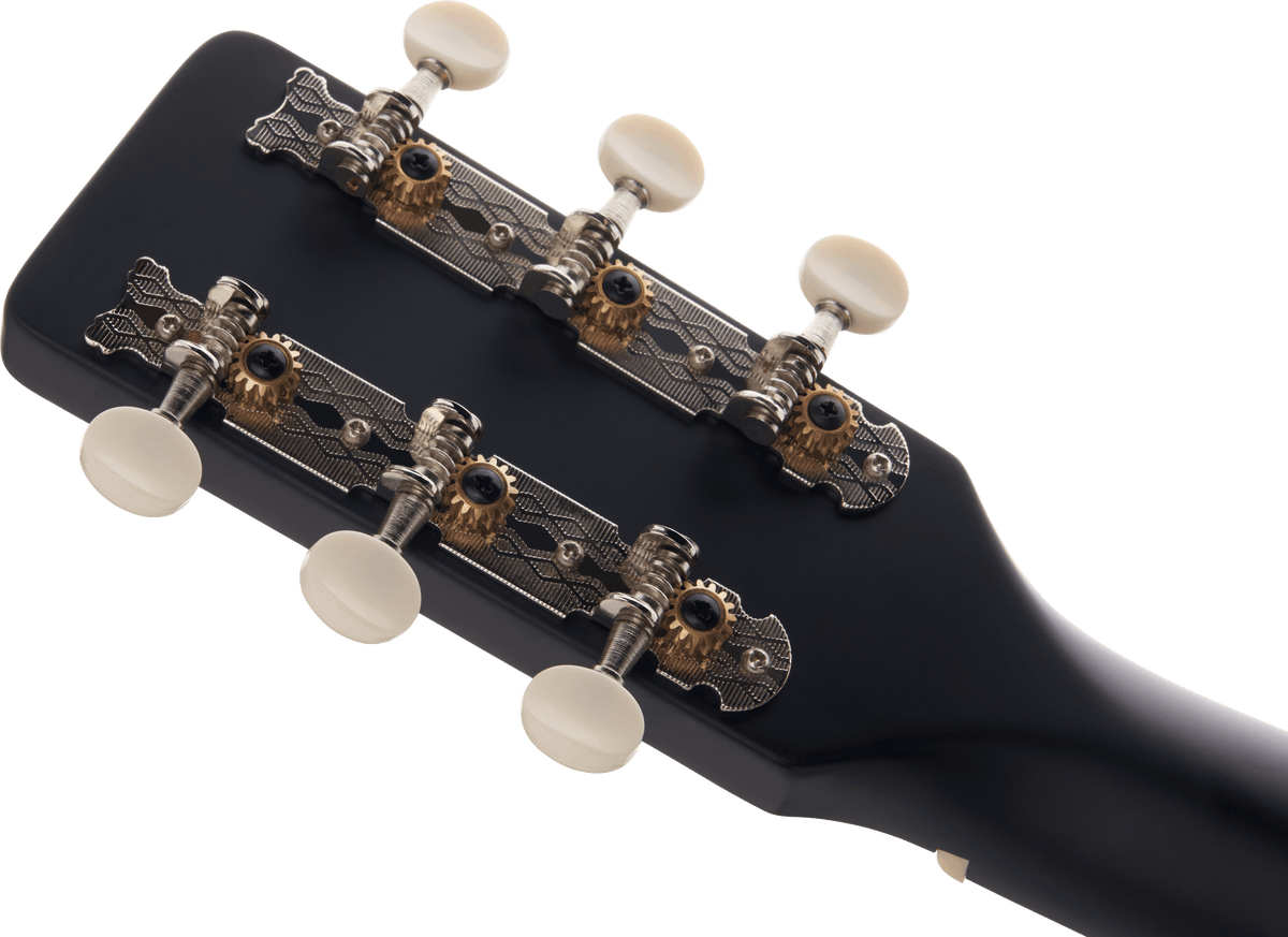 Gretsch G9520E Gin Rickey Acoustic/Electric with Soundhole Pickup, Walnut Fingerboard, Smokestack Black