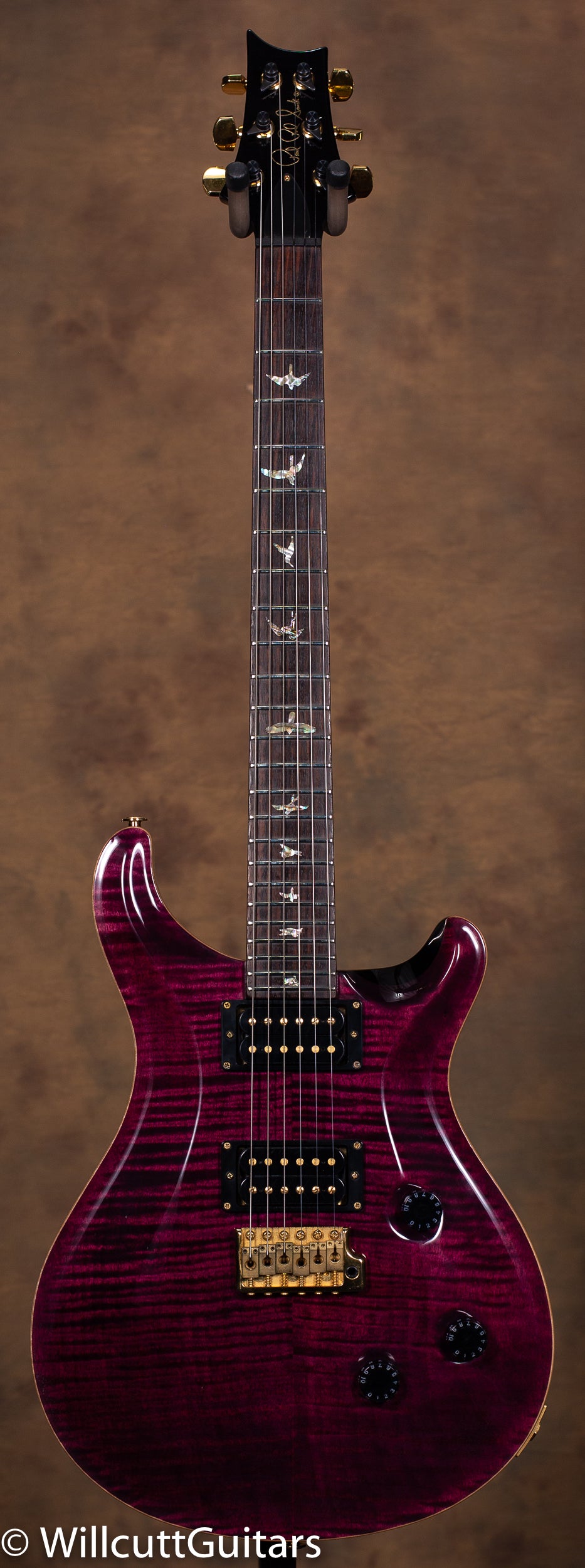 PRS Custom 24 Purple 10 Top Gold Hardware USED