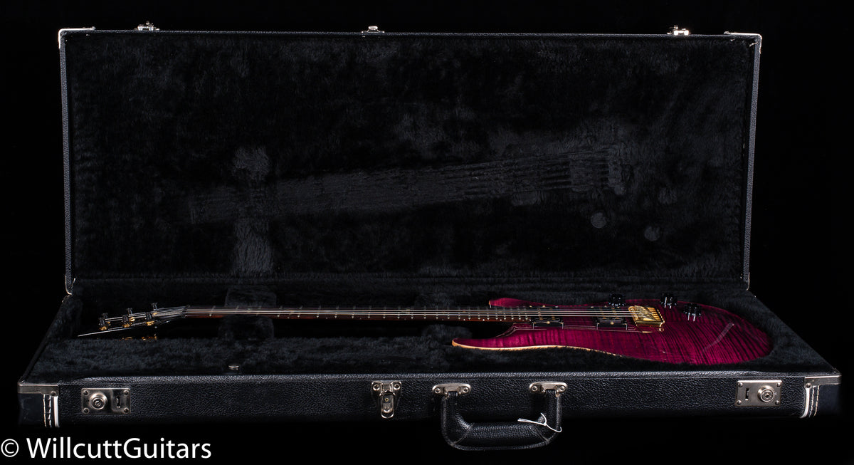 PRS Custom 24 Purple 10 Top Gold Hardware USED