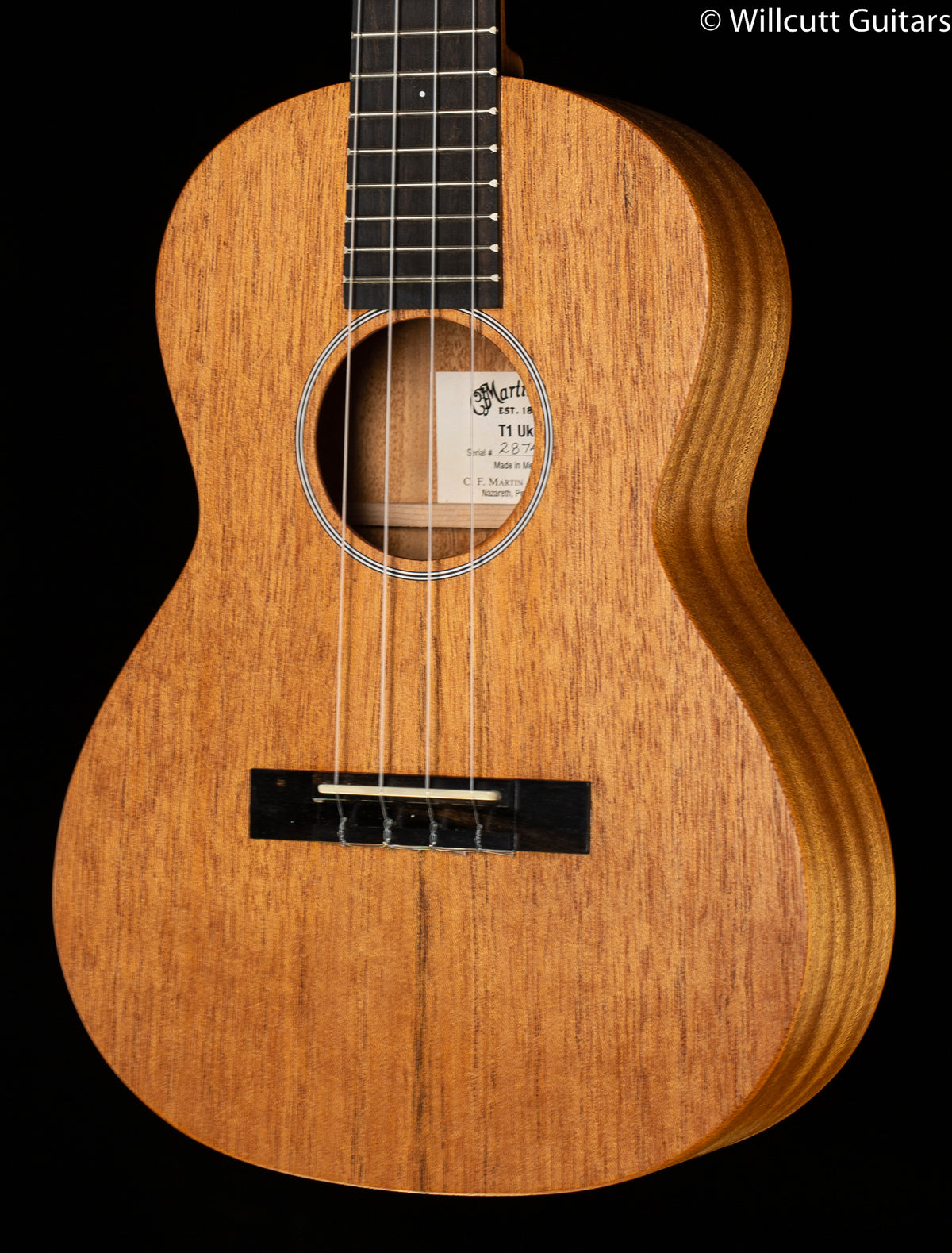 Martin T1 Tenor FSC Ukulele Sapele Natural (748)