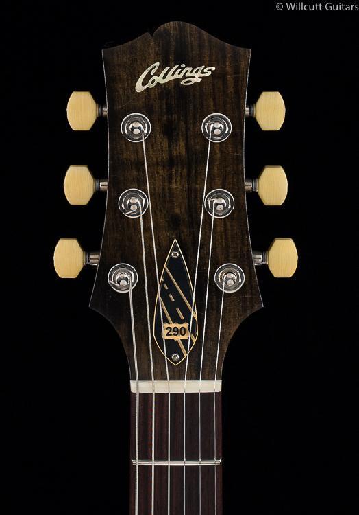 Collings 290 Tobacco Sunburst Aged Throbaks (611)