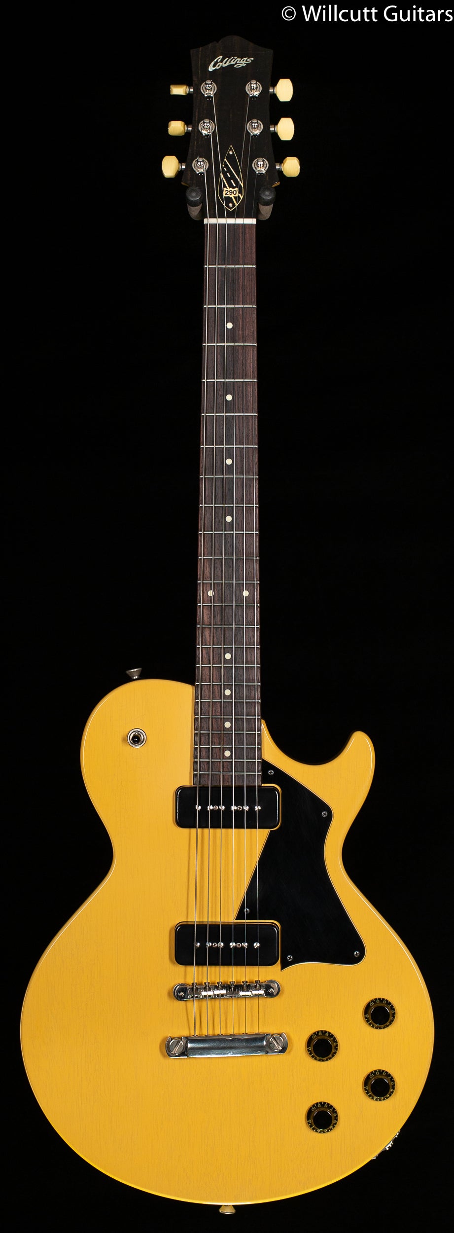 Collings 290 Aged TV Yellow Throbak P90s
