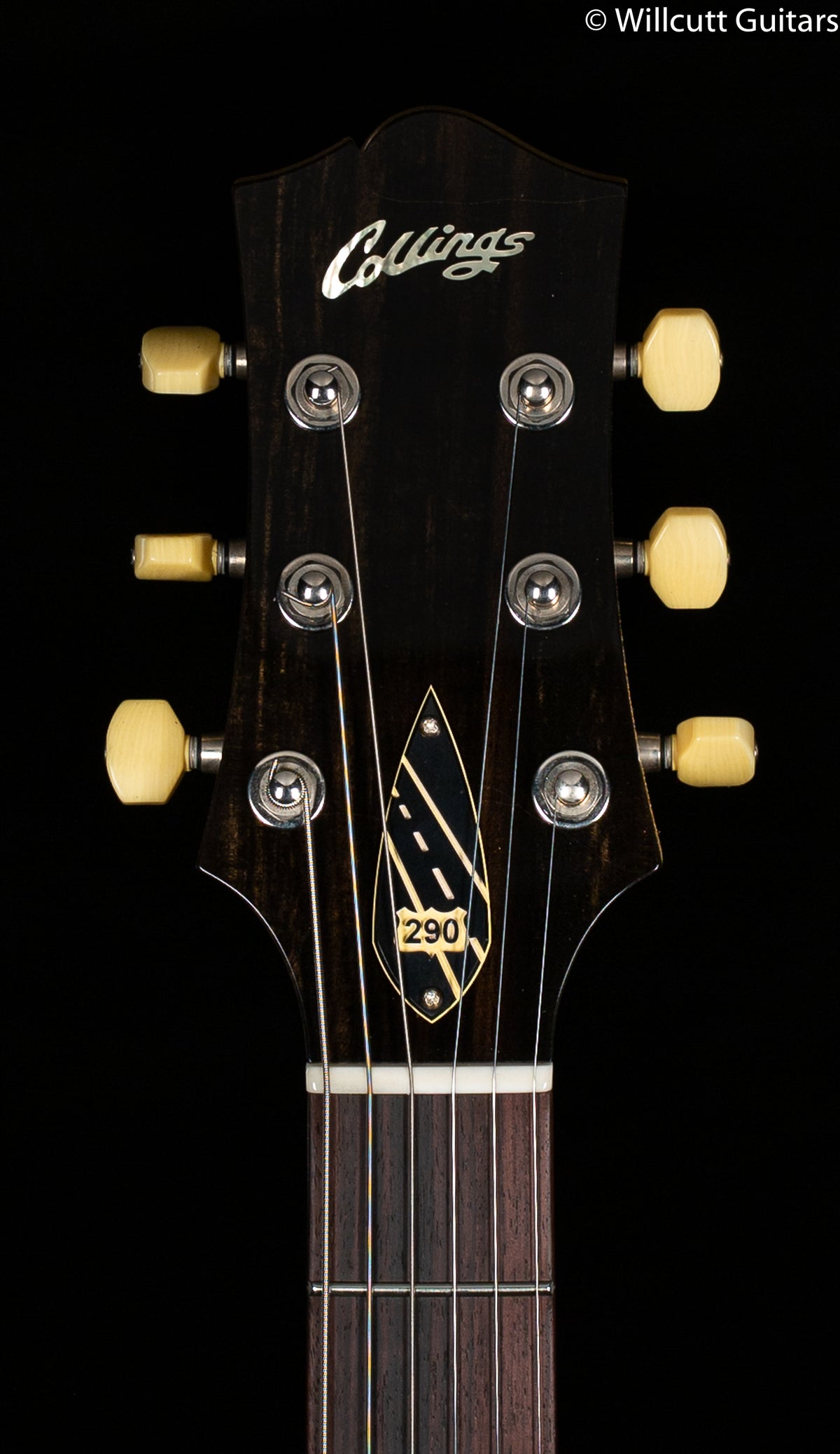 Collings 290 Aged TV Yellow Throbak P90s