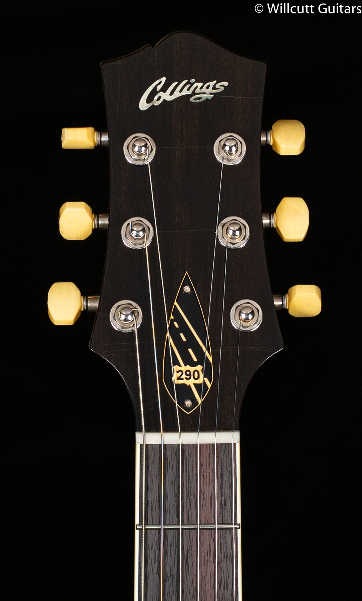 Collings 290 Aged TV Yellow Throbak P90s