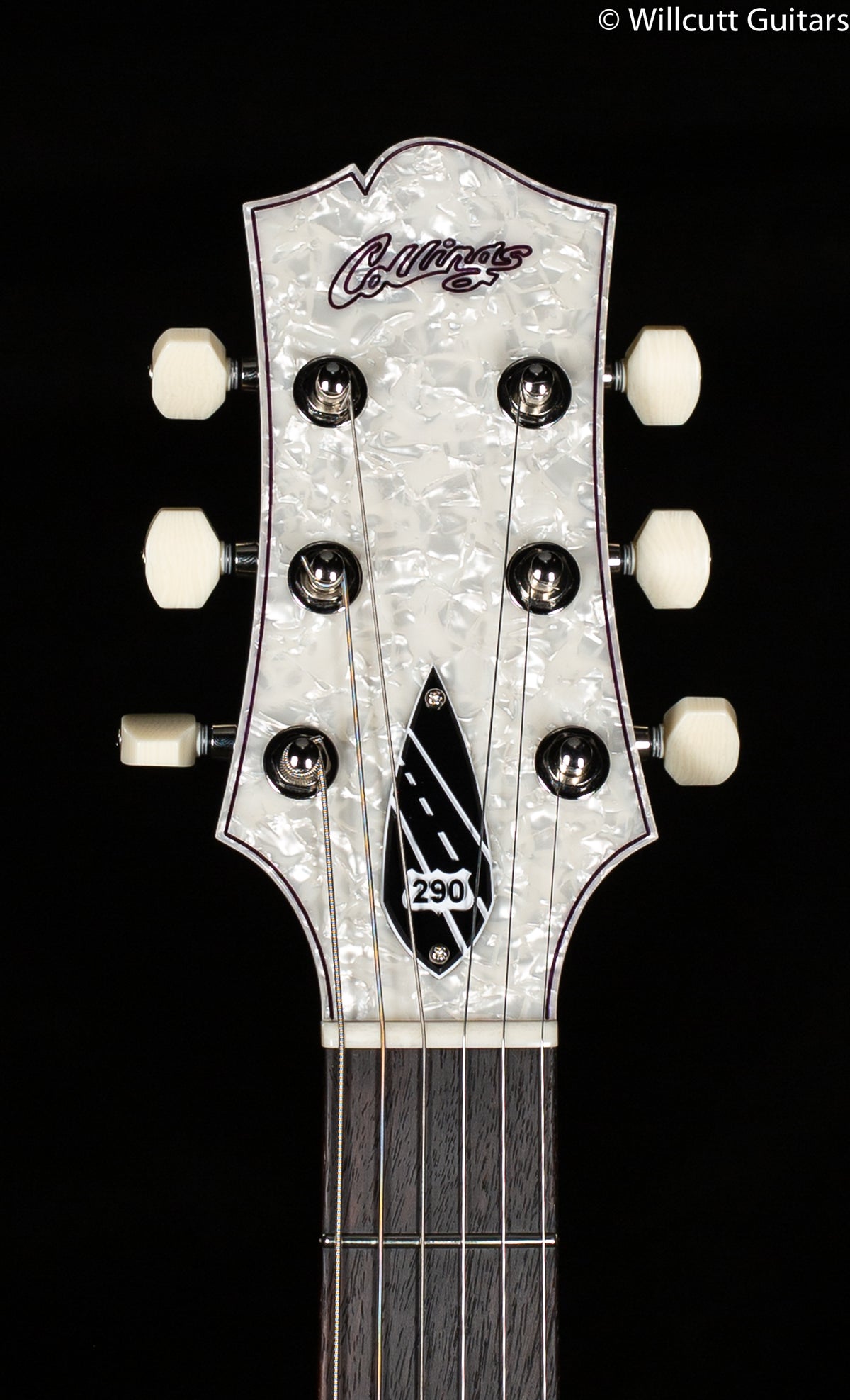 Collings 290 Doghair Pearloid Pickguard