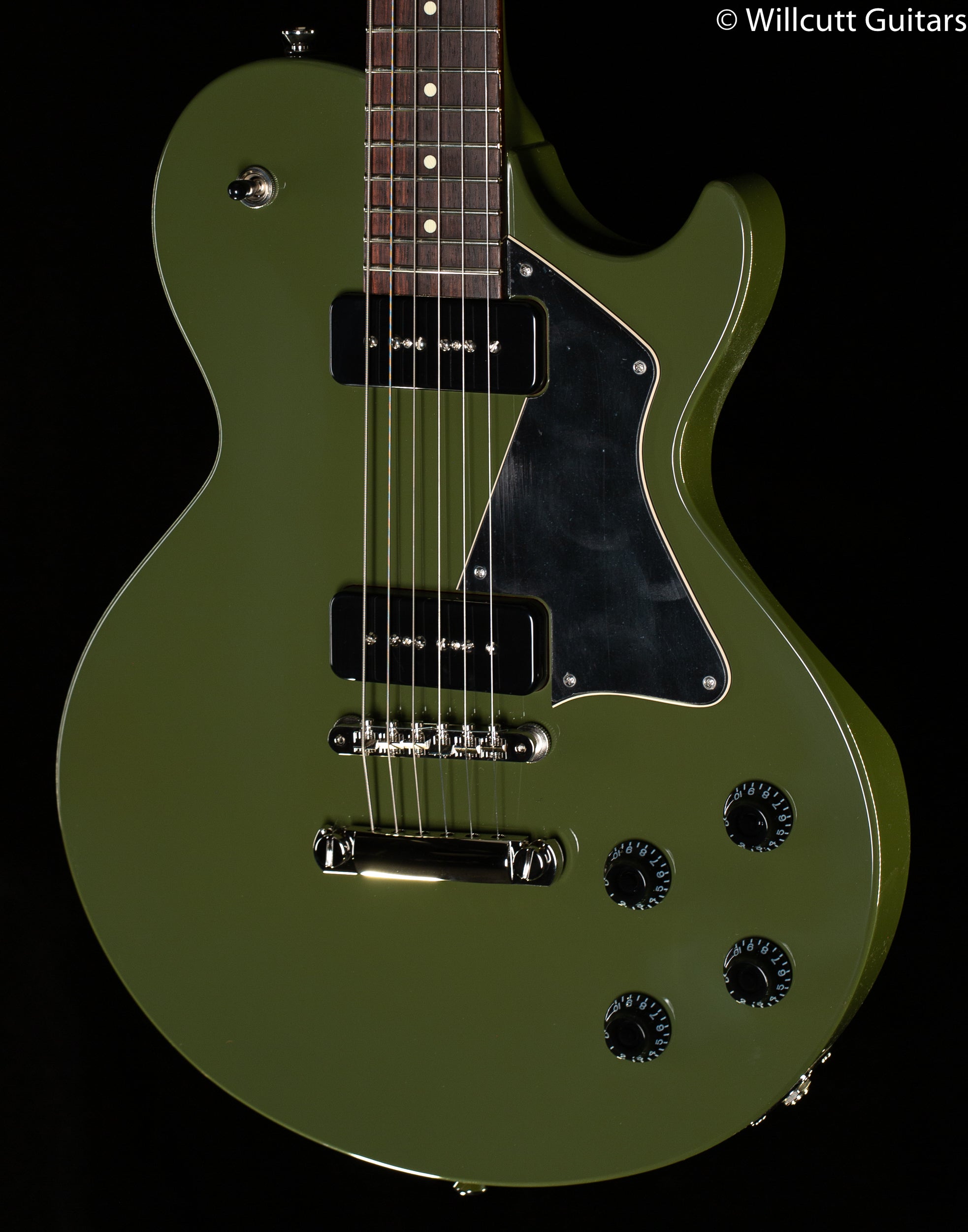 Collings 290 Olive Drab Full Body (727) - Willcutt Guitars