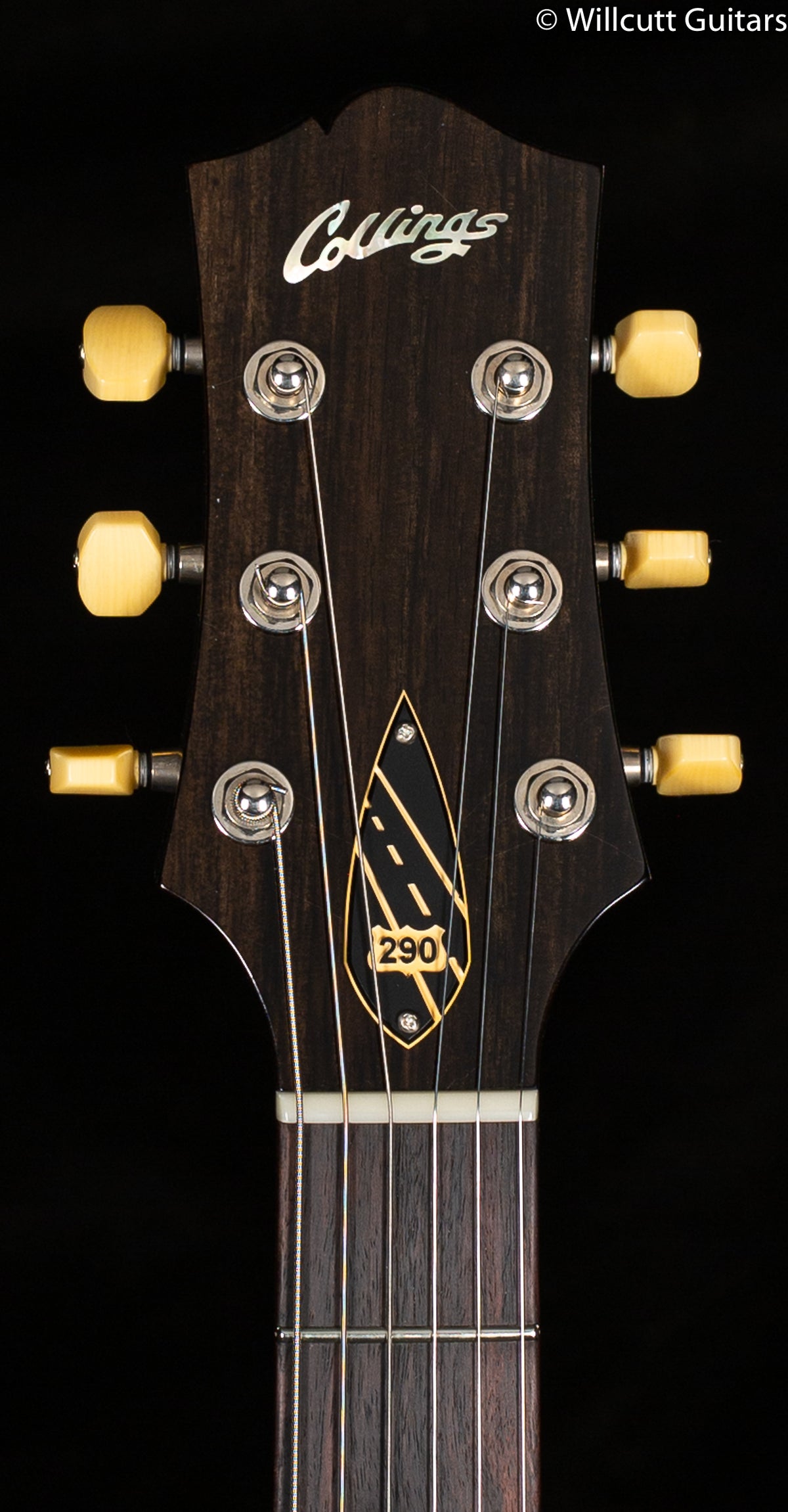 Collings 290 Tobacco Sunburst Aged Finished Throbak (729)