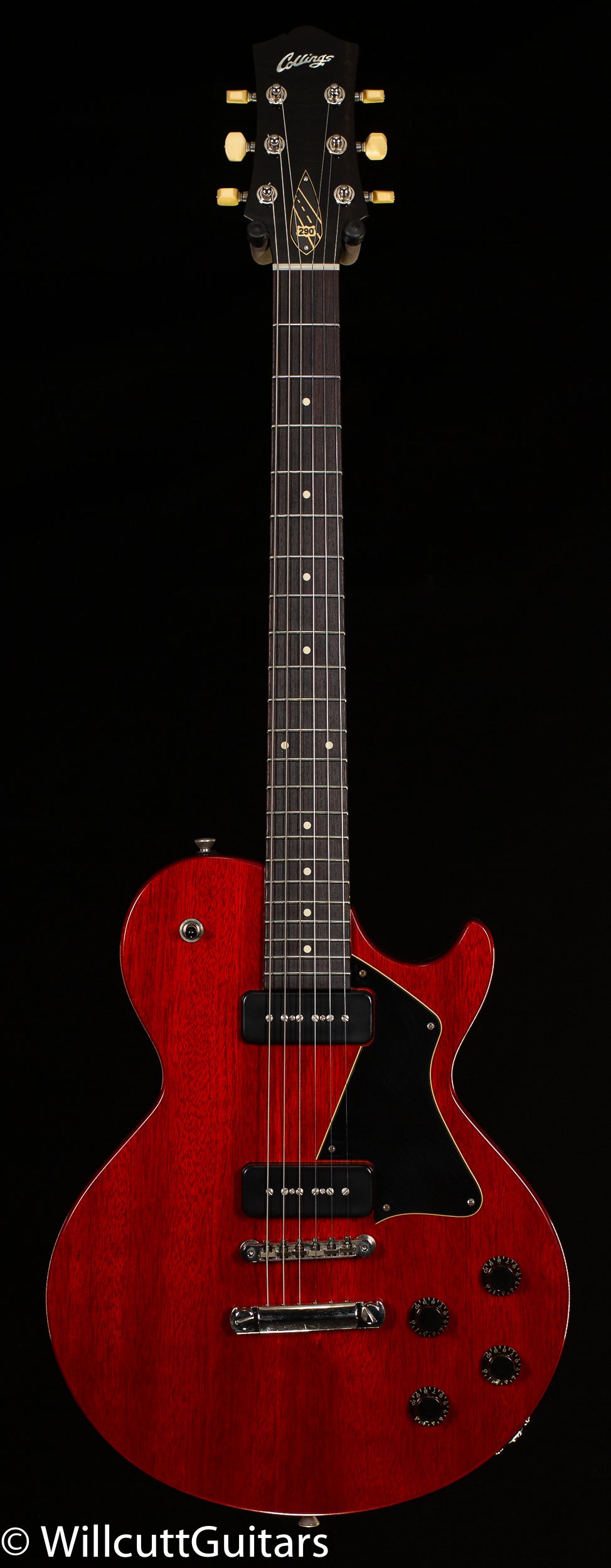 Collings 290 1959 Faded Crimson Aged Finish and Hardware (762)