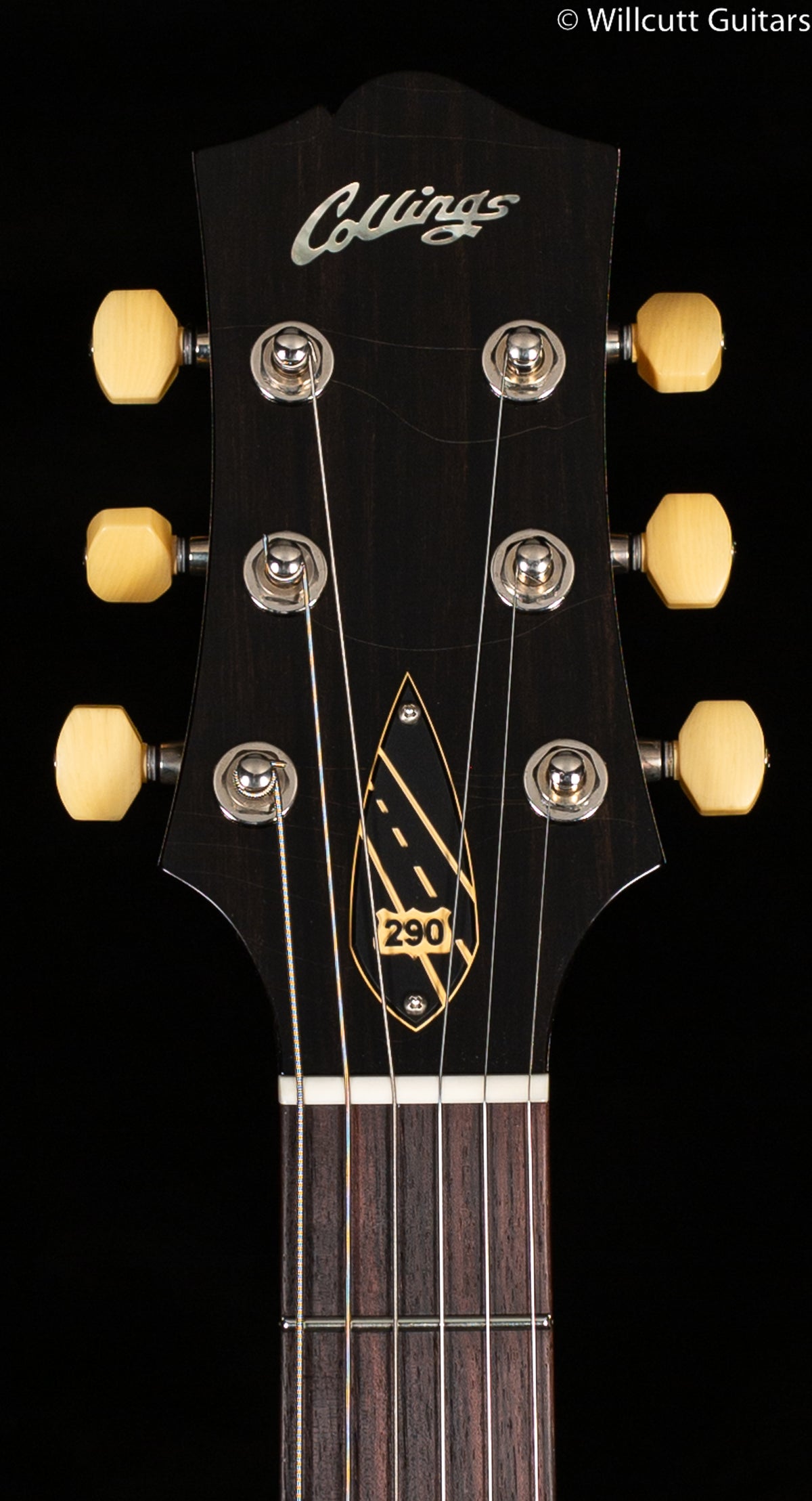 Collings 290 DC Throbaks 1959 Faded Crimson (506)