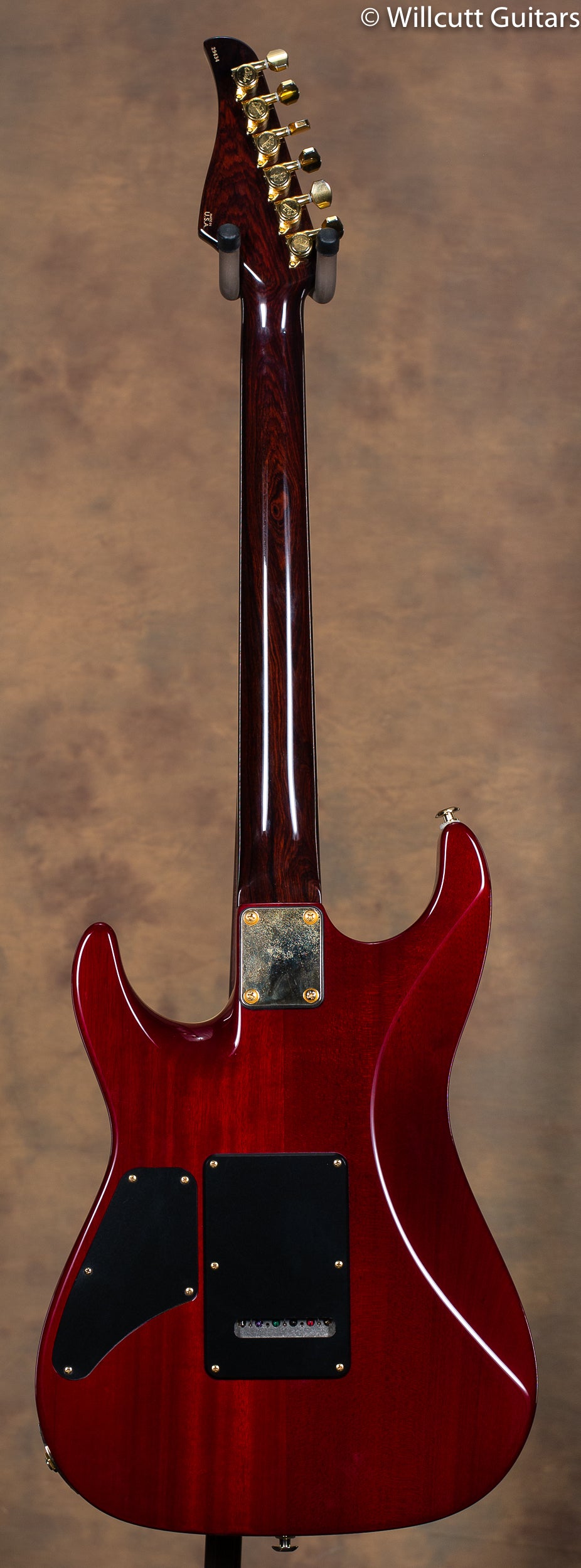 Suhr Custom Artchtop Natural Quilt Cocobolo Neck