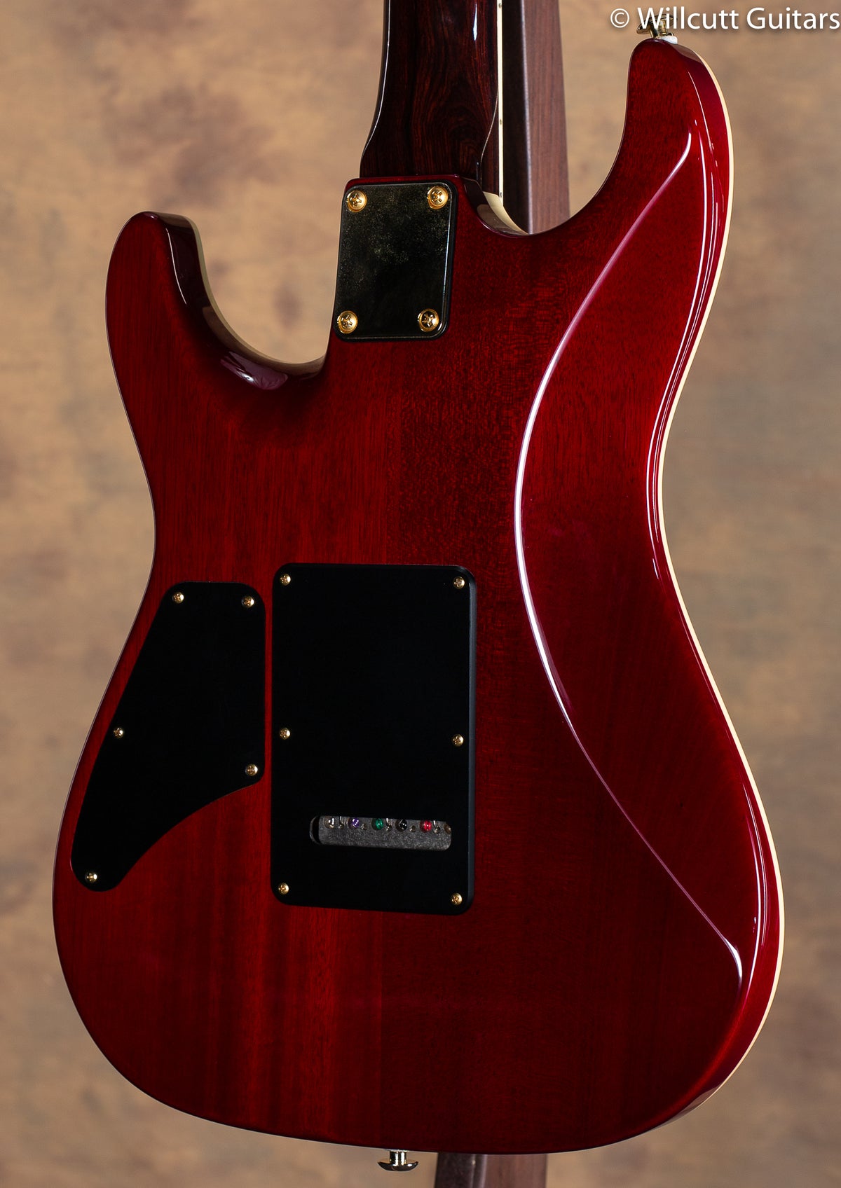 Suhr Custom Artchtop Natural Quilt Cocobolo Neck