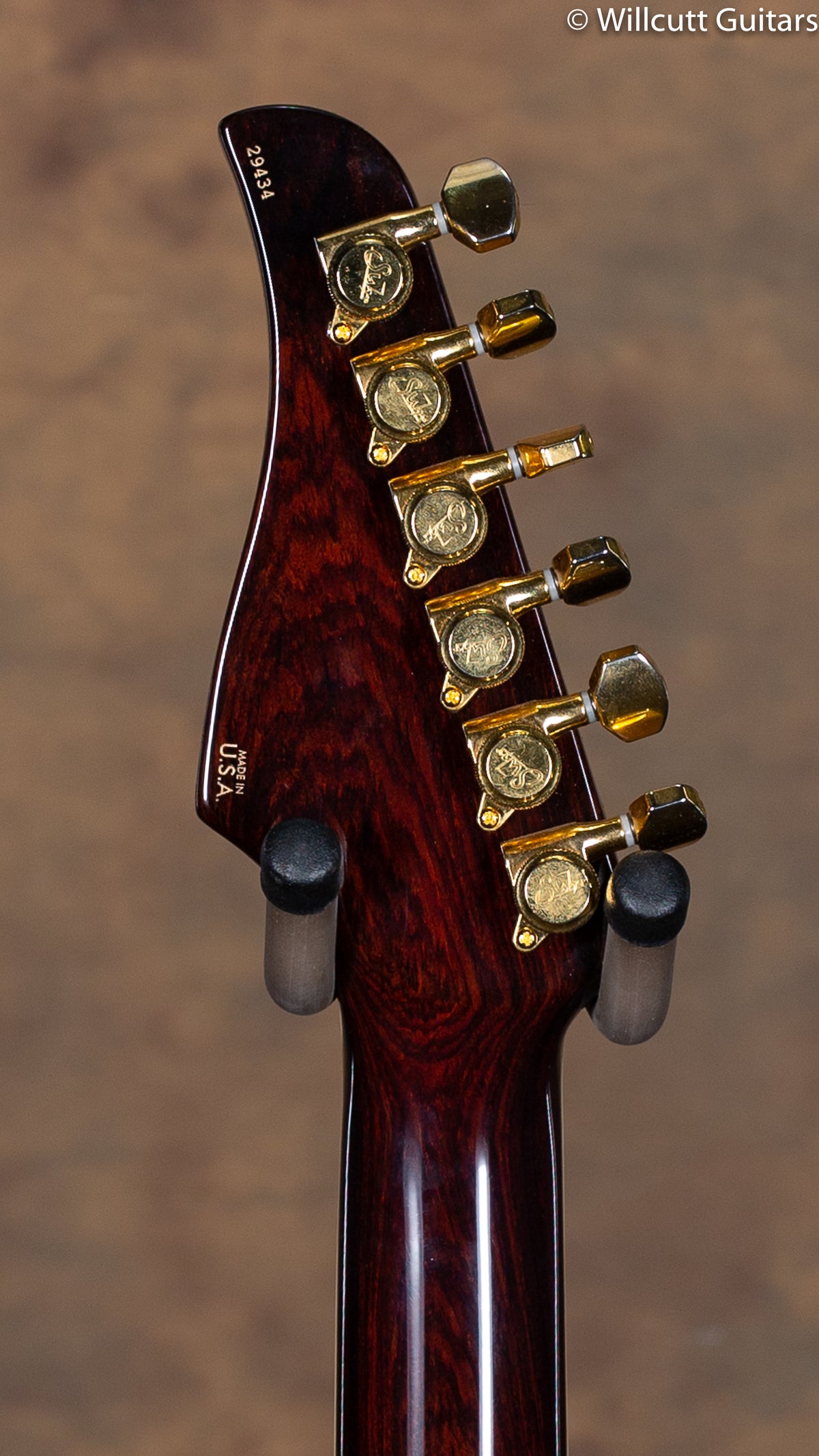 Suhr Custom Artchtop Natural Quilt Cocobolo Neck