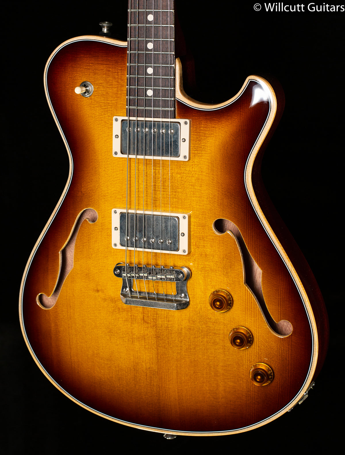 Knaggs Chena Tobacco Burst Red Spruce Top Gloss Relic