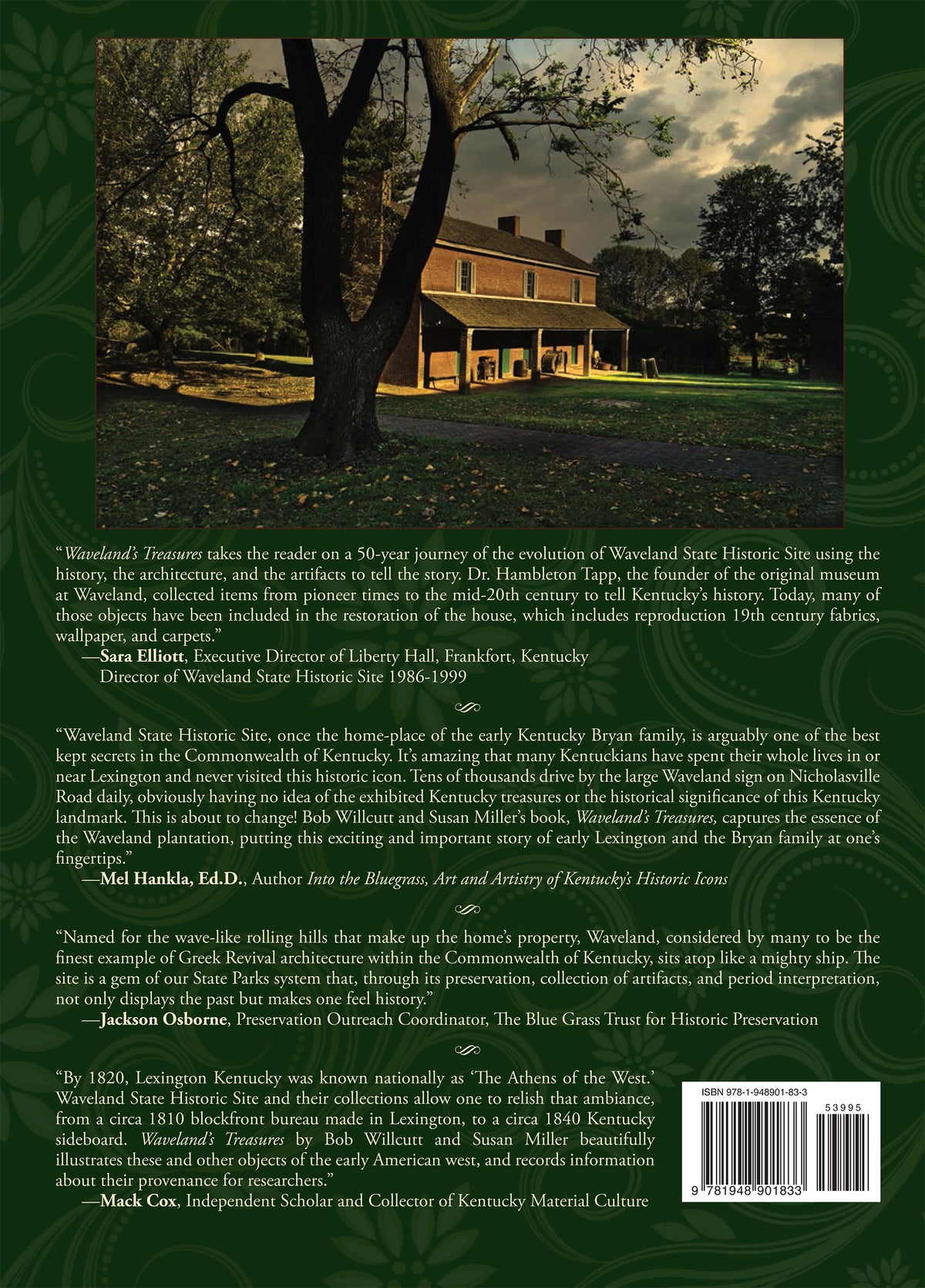 Waveland's Treasures - 50th Anniversary of Waveland State Historic Site