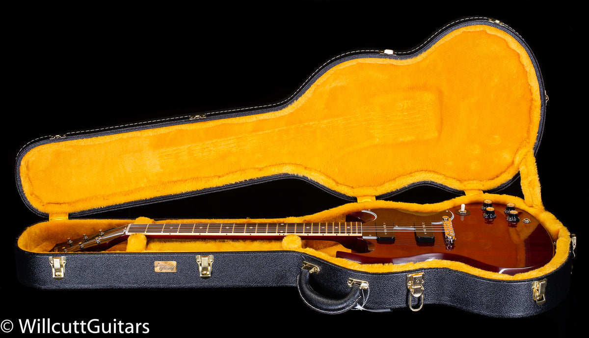 Gibson Custom Shop 1963 SG Special Reissue Lightning Bar VOS Cherry Red (313)