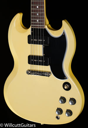 Gibson Custom Shop 1963 SG Special Murphy Lab Ultra Light Aged Classic White w/ Lightning Bar(373)
