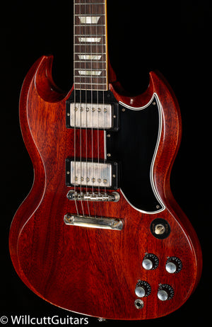 Gibson Custom Shop 1961 Les Paul SG Standard Reissue Stop-Bar VOS Cherry Red (771)
