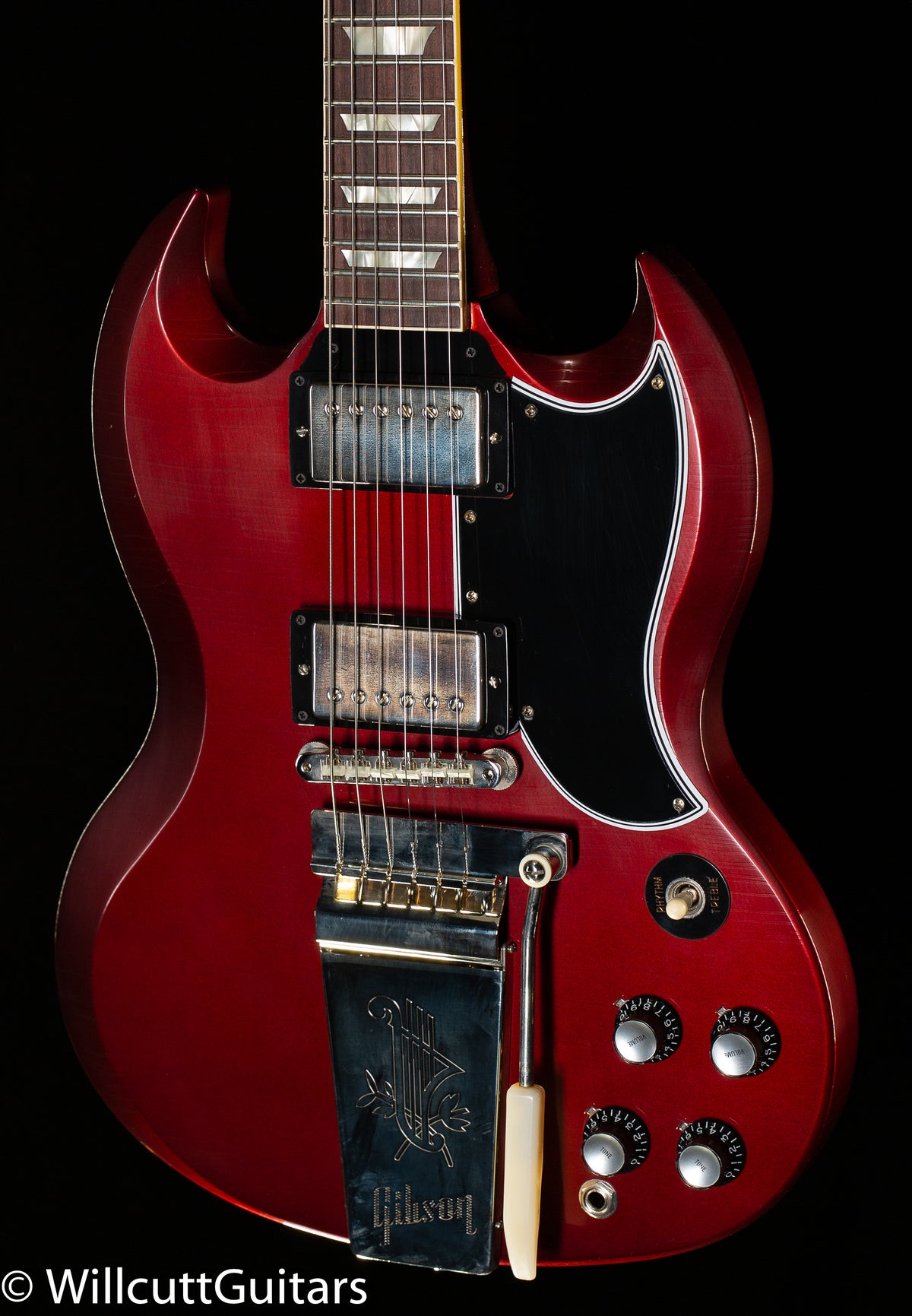 Gibson Custom Shop 1964 SG Murphy Ultra Light Aged Willcutt Exclusive Burgundy Mist (804)