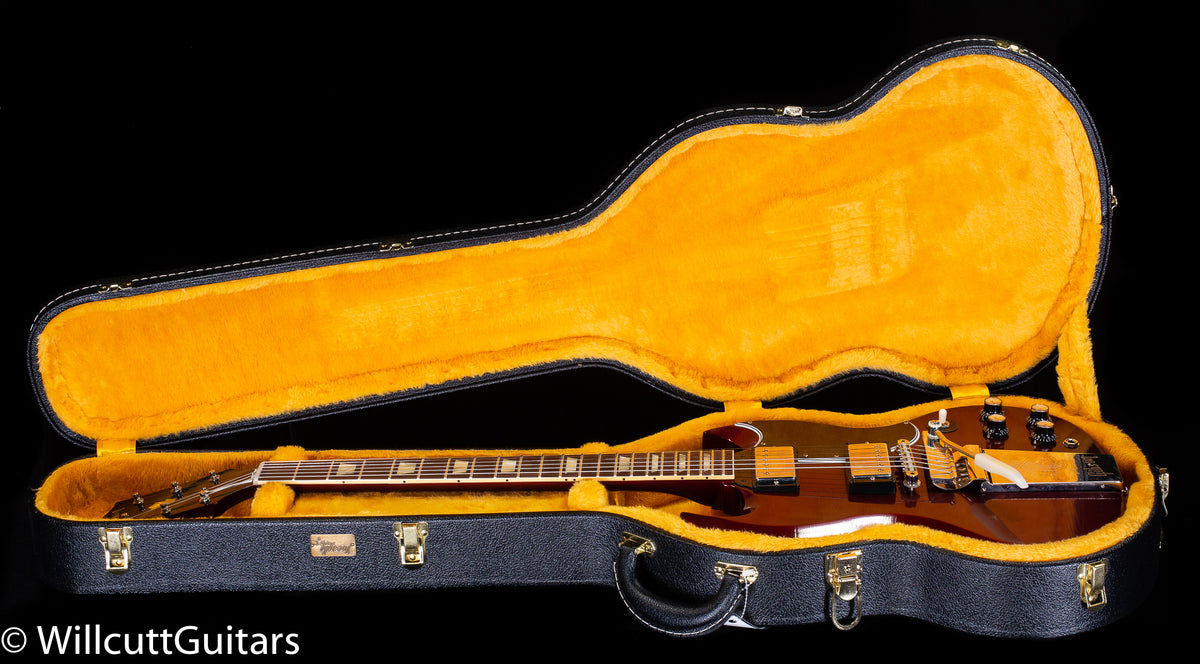 Gibson Custom Shop 1964 SG Murphy Ultra Light Aged Willcutt Exclusive Burgundy Mist (804)