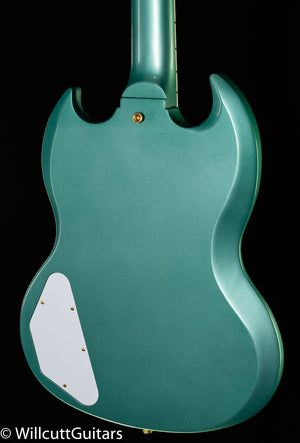 Gibson Custom Shop 1963 SG Custom Willcutt Exclusive Inverness Green Maestro VOS (853)