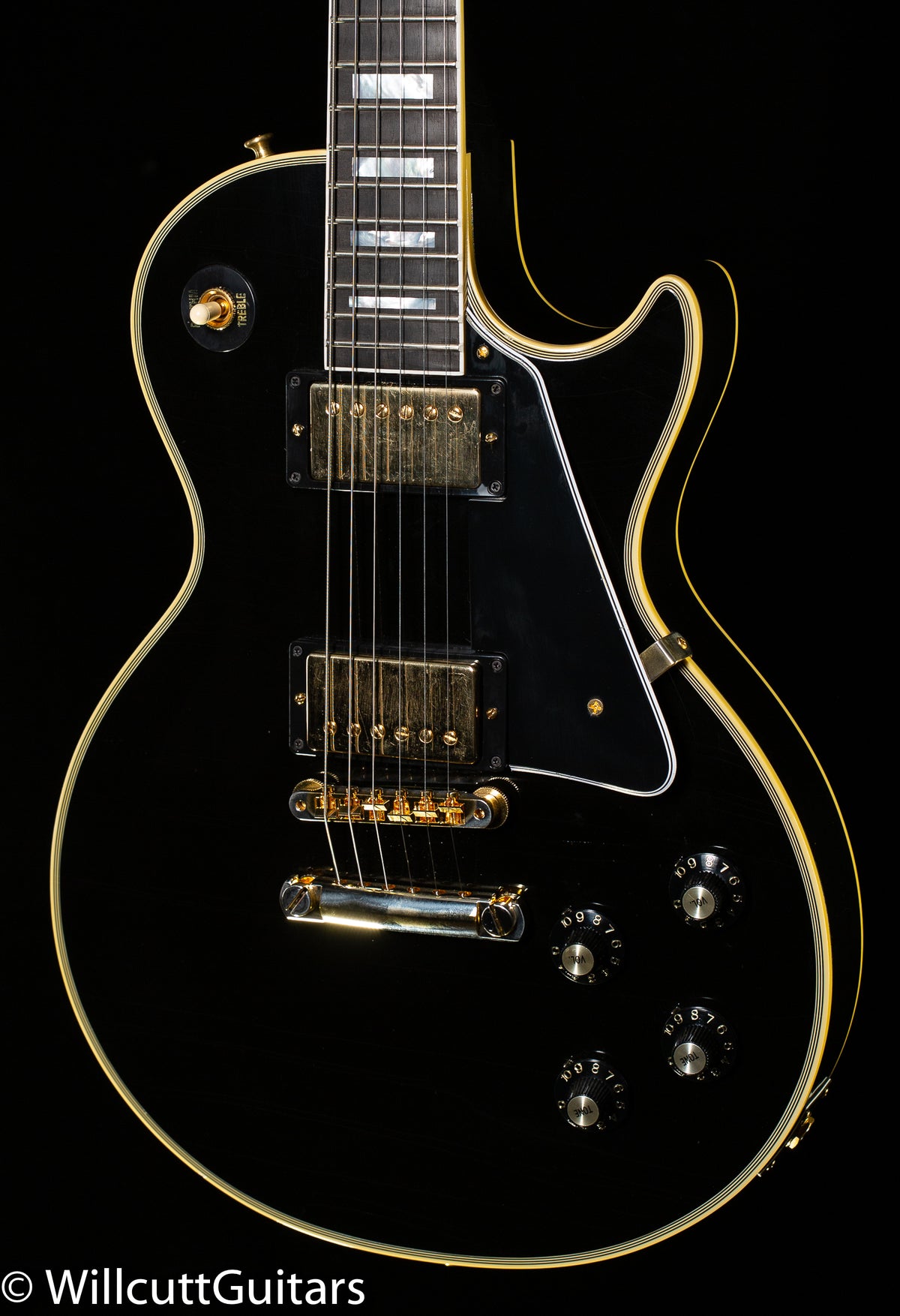 Gibson Custom Shop 1968 Les Paul Custom Reissue Murphy Lab Ultra Light Aged Ebony (868)