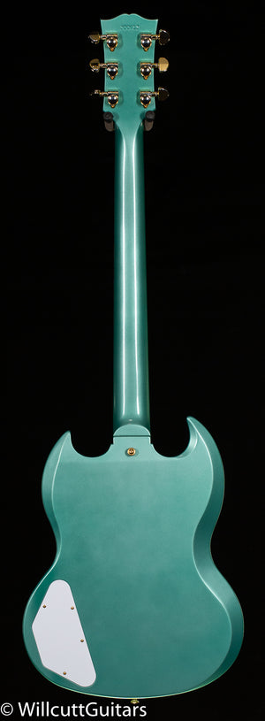 Gibson Custom Shop 1963 SG Custom Willcutt Exclusive Inverness Green Maestro VOS (913)